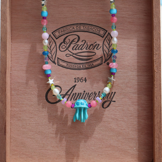 South Beach Jellyfish Necklace
