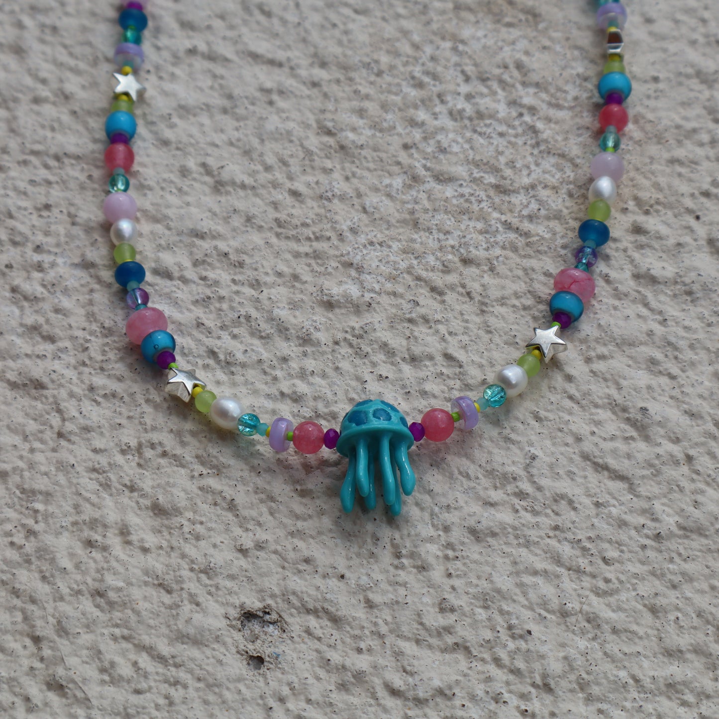 South Beach Jellyfish Necklace